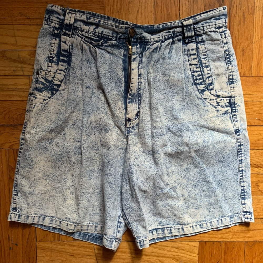 Vintage Acid Washed Shorts sz 34